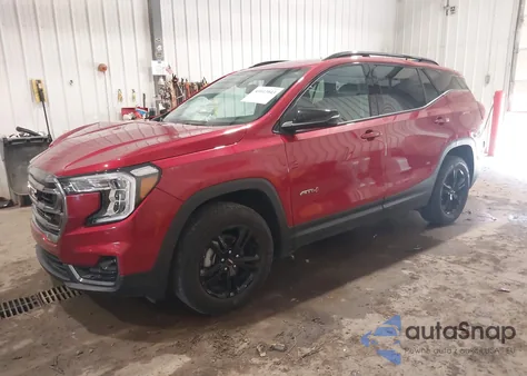 2024 GMC Terrain Awd At4 from USA, damaged, VIN 3GKALYEG2RL191568